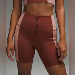 Lululemon Hike to Swim Short 6" Ancient Copper / Pink Clay Women’s Size 6